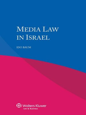 cover image of Media Law in Israel